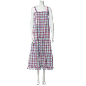 Kate Spade New York Plaid Maxi Dress